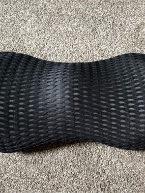 SOLD -  Black Lower Back Support Cushion Lumbar Support Pillow for Office Chair